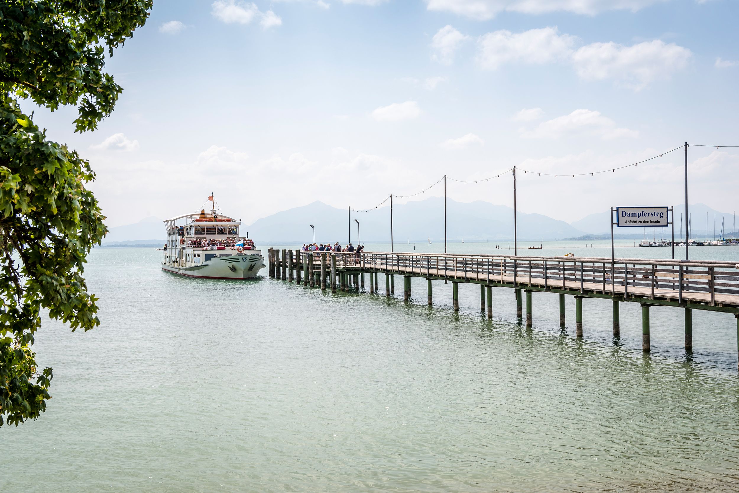 Chiemsee Schifffahrt zu den Chiemsee-Inseln